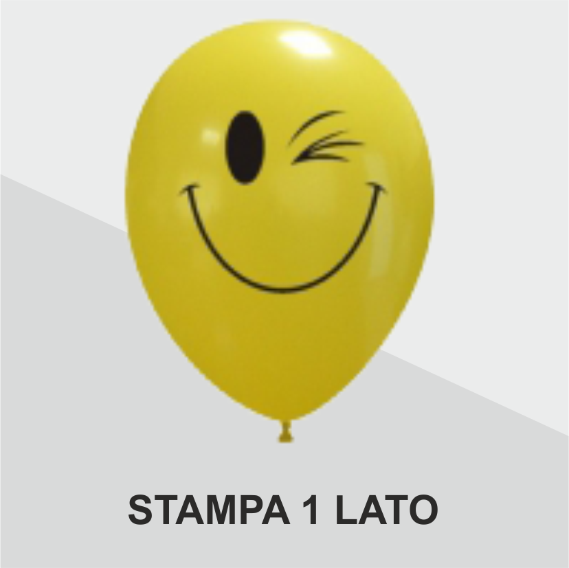 Palloncini stampa 1 Lato