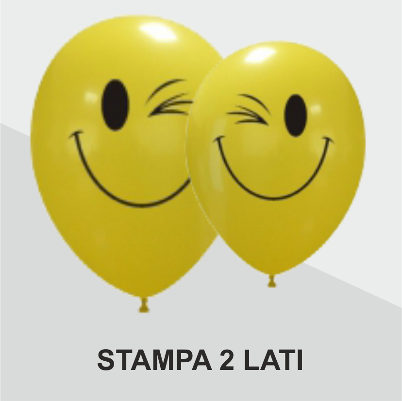 Palloncini stampa 2 lati